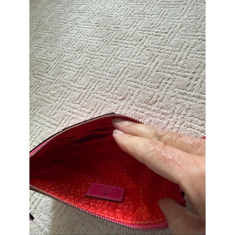 Kate Spade Hot Pink Wristlet
